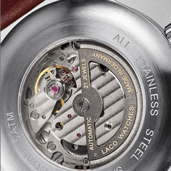 Laco Pilot Watch Aachen Sapphire Crystal Automatic - Picture 6 of 9